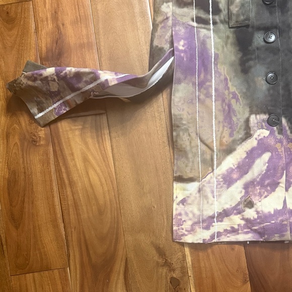 Urban Revivo Multicolor Button-Front Pencil Skirt - Picture 4 of 6